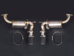 Porsche 991.1 Base Carrera 3.4L 2012 2013 2014 2015 2016 with Aftermarket Parts - Exhaust Stainless Steel from CMST Tuning