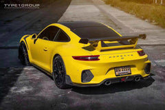 Porsche 991.1 Carrera Base/S/T 2012 2013 2014 2015 2016 &  991.2 Carrera Base/S/T 2017 2018 2019 with Aftermarket Parts - Side Skirts Carbon Fiber/FRP from CMST Tuning