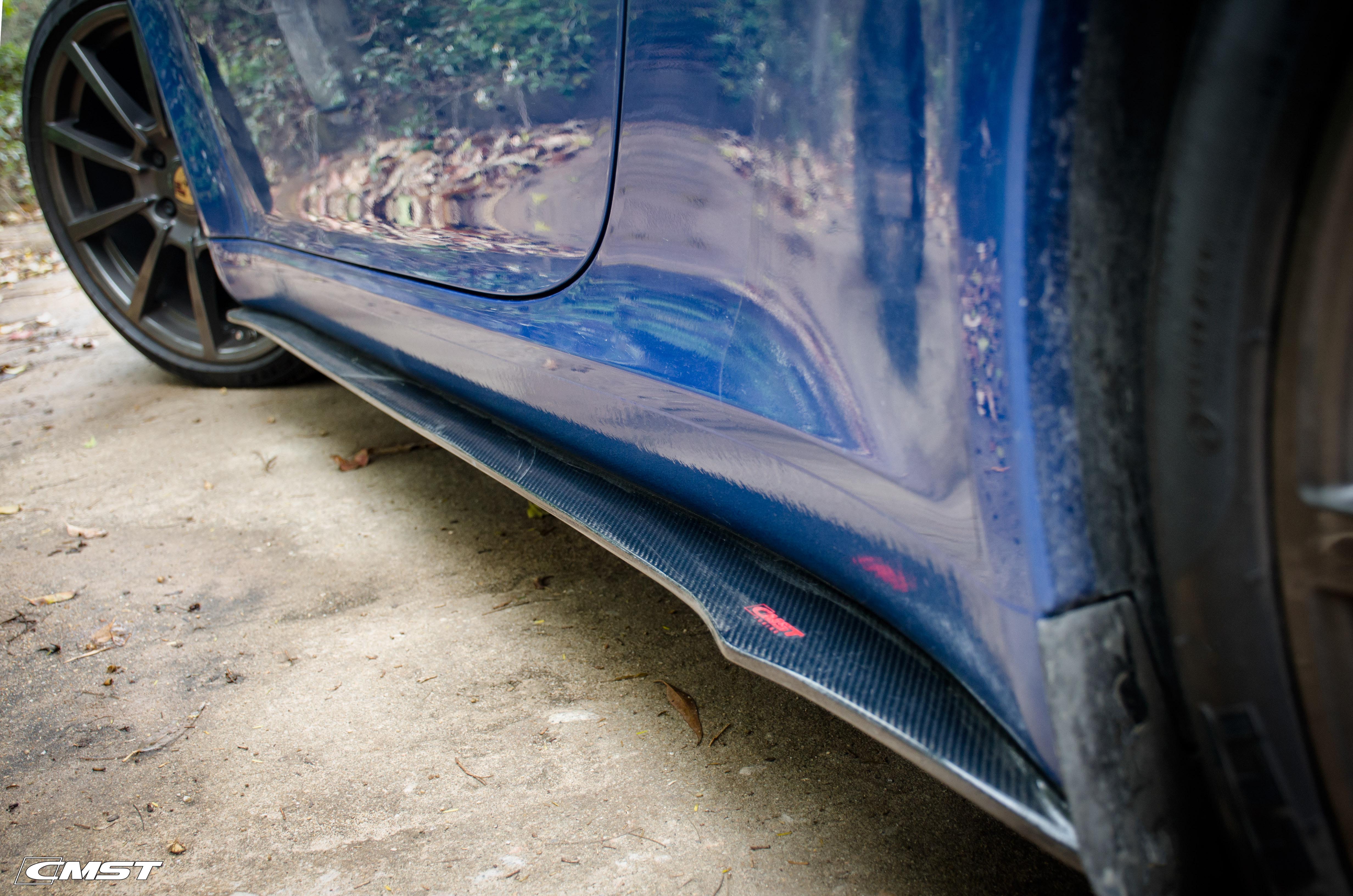 Porsche 991.1 Carrera Base/S/T 2012 2013 2014 2015 2016 &  991.2 Carrera Base/S/T 2017 2018 2019 with Aftermarket Parts - Side Skirts Carbon Fiber/FRP from CMST Tuning