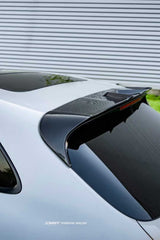 Porsche Macan 95B.3 Base/S/T 2022-2025 with Aftermarket Parts - Rear Roof Spoiler Carbon Fiber / FRP from CMST Tuning