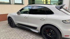 Porsche Macan 95B.3 Base/S/T 2022-2025 with Aftermarket Parts - Side Skirts Carbon Fiber / FRP from CMST Tuning