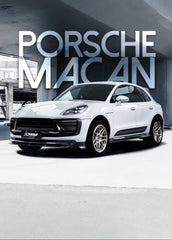Porsche Macan 95B.3 Base/S/T 2022-2025 with Aftermarket Parts - Side Skirts Carbon Fiber / FRP from CMST Tuning