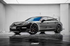 Porsche Panamera 971 971.2 RWD/Base/4/4S 2021-2023 with Aftermarket Parts - Pre-preg Carbon & FRP Front Lip from CMST Tuning