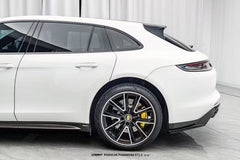 Porsche Panamera 971 971.1 RWD/Base/4/4S/GTS/Turbo/Turbo S 2017-2020 & Panamera 971 971.2 RWD/Base/4/4S/GTS/Turbo/Turbo S 2021-2023 with Aftermarket Parts - V2 Style Pre-preg Carbon & FRP Side Skirts from CMST Tuning