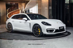 Porsche Panamera 971 971.1 RWD/Base/4/4S/GTS/Turbo/Turbo S 2017-2020 & Panamera 971 971.2 RWD/Base/4/4S/GTS/Turbo/Turbo S 2021-2023 with Aftermarket Parts - V2 Style Pre-preg Carbon & FRP Side Skirts from CMST Tuning
