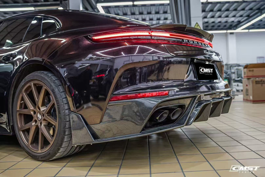 Porsche Panamera 976 Base 4 4S E-Hybird Aftermarket Parts CMST Rear ...
