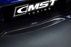 Porsche Taycan 9J1 Sedan/Cross Turismo RWD/4S/GTS 2020-2024 (RWD/4S/GTS trims will require Sport Design Package)with Aftermarket Parts -Carbon Fiber & FRP Front Lip from CMST Tuning