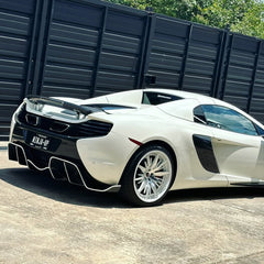 McLaren 650S 2015 2016 with Aftermarket Parts - Rear Diffuser Carbon Fiber / FRP from CMST Tuning