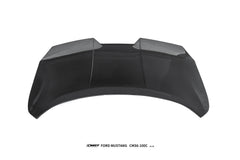 Ford Mustang S650 2.3 Ecoboost 5.0 GT Dark Horse 2024-ON with Aftermarket Parts - Rear Ducktail Trunk Lid Carbon Fiber / FRP from CMST Tuning