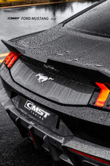 Ford Mustang S650 2.3 Ecoboost 5.0 GT Dark Horse 2024-ON with Aftermarket Parts - Rear Ducktail Trunk Lid Carbon Fiber / FRP from CMST Tuning