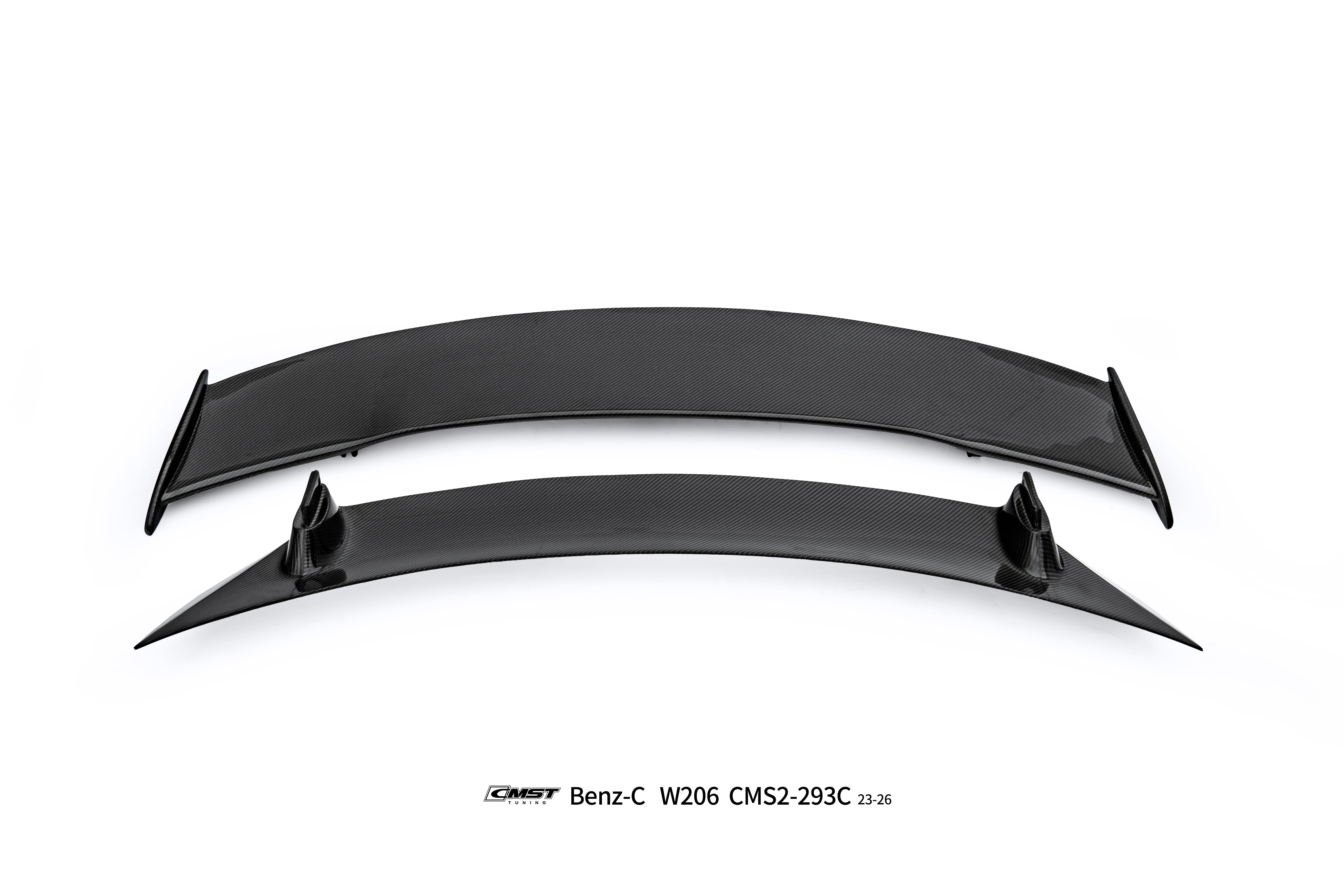 Mercedes Benz C-Class C63 C43 AMG C300 W206 2021-ON with Aftermarket Parts - Rear Wing Carbon Fiber / FRP from CMST Tuning