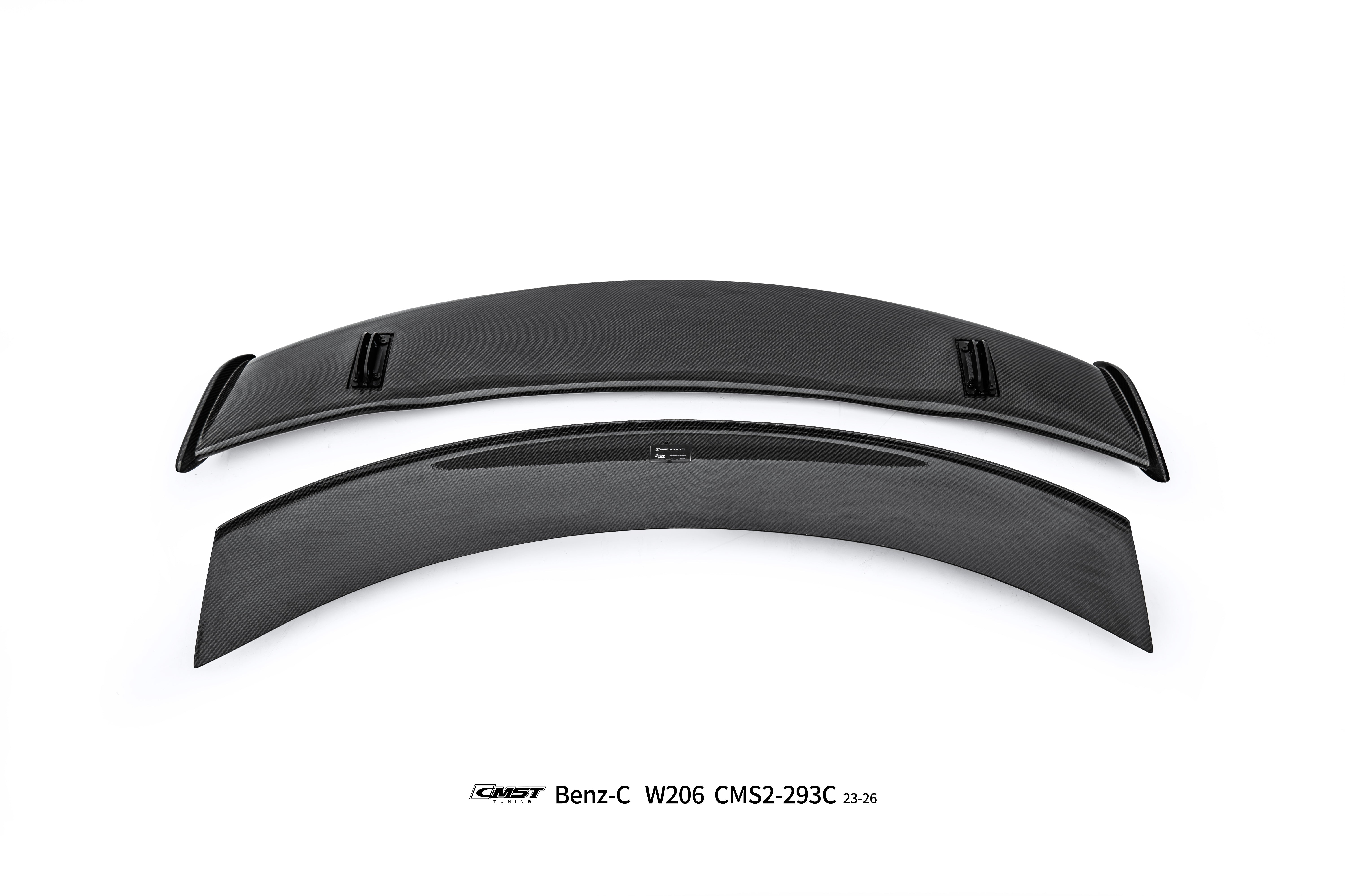 Mercedes Benz C-Class C63 C43 AMG C300 W206 2021-ON with Aftermarket Parts - Rear Wing Carbon Fiber / FRP from CMST Tuning