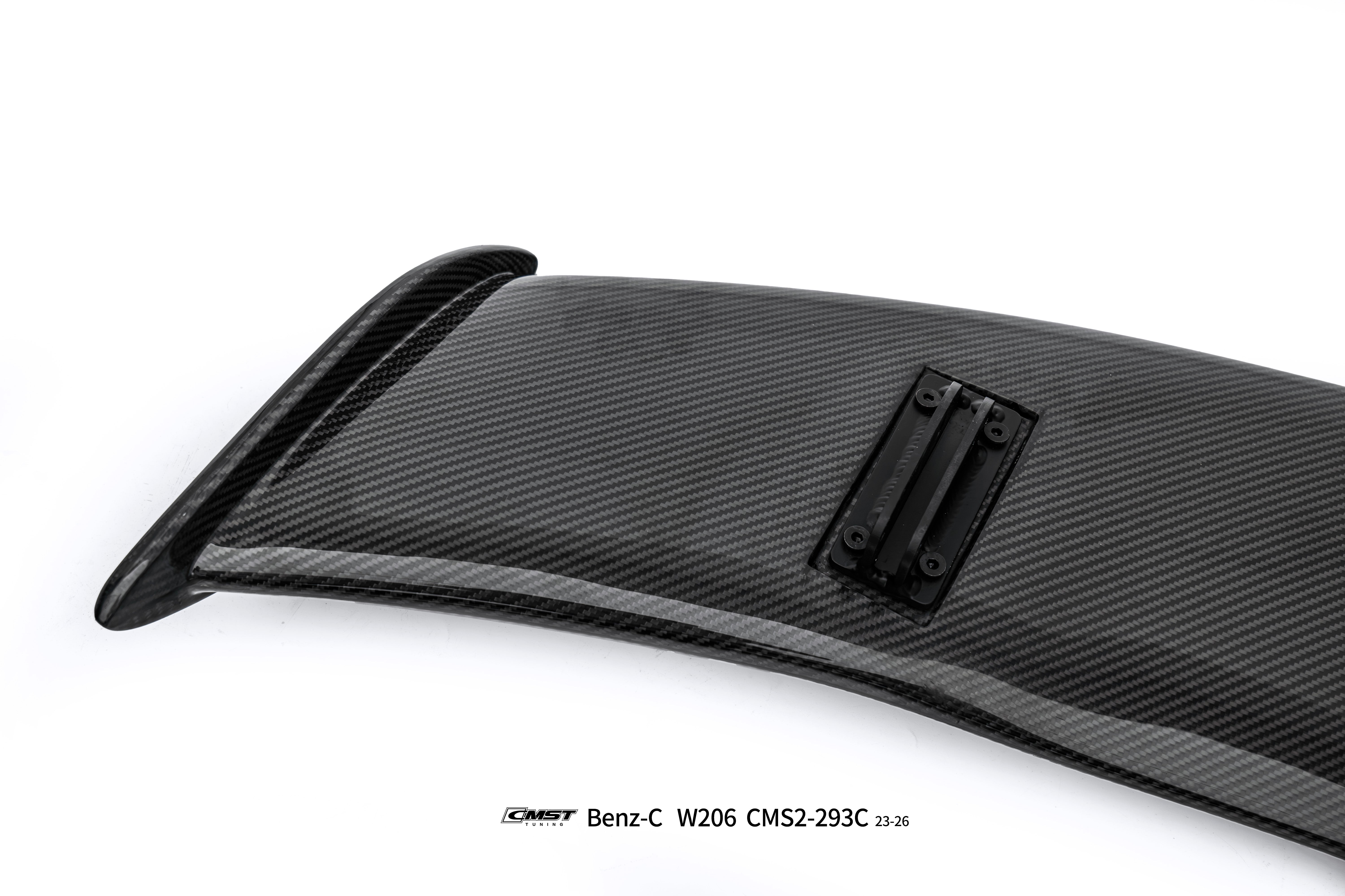 Mercedes Benz C-Class C63 C43 AMG C300 W206 2021-ON with Aftermarket Parts - Rear Wing Carbon Fiber / FRP from CMST Tuning