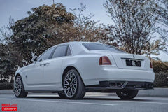 Rolls-Royce Ghost First Generation Series II 2015 2016 2017 2018 2019 2020 with Aftermarket Parts - Side Skirts Carbon Fiber / FRP from CMST Tuning