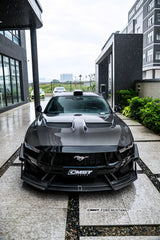 Ford Mustang S650 2.3 Ecoboost 5.0 GT Dark Horse 2024-ON with Aftermarket Parts - Roof Scoop Carbon Fiber / FRP from CMST Tuning