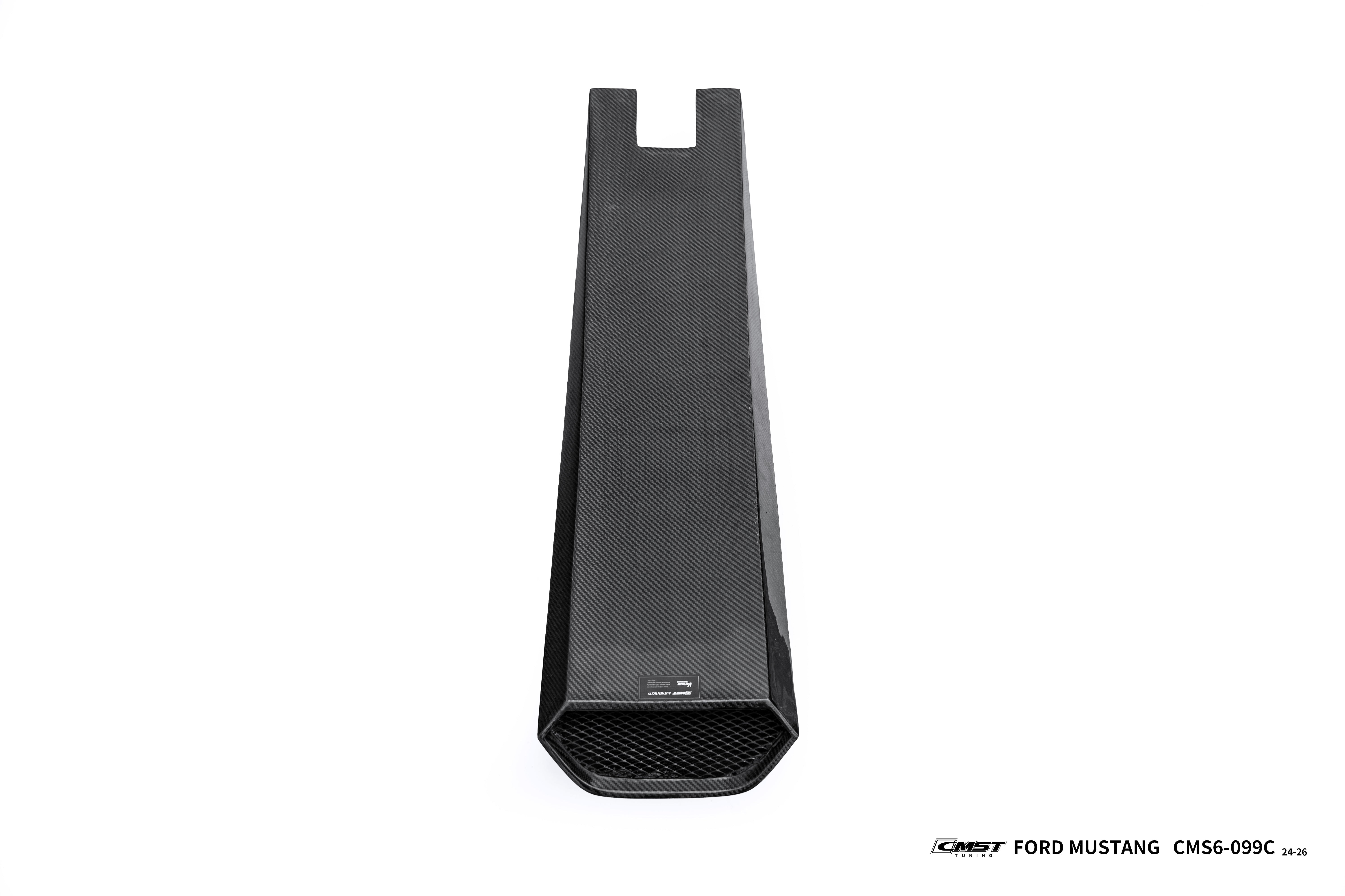 Ford Mustang S650 2.3 Ecoboost 5.0 GT Dark Horse 2024-ON with Aftermarket Parts - Roof Scoop Carbon Fiber / FRP from CMST Tuning