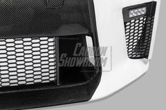 Nissan GTR Nismo Black Edition Track Eidtion Premium Base 2008-2016 (for installation on 2017-2024 vehicles, 2008-2016 hood is recommended) with Aftermarket Parts - Stage 1 Style Front Bumper & Lip (Undertray & DRL included) Carbon Fiber / FRP from CMST Tuning