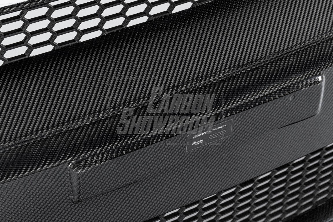 Nissan GTR Nismo Black Edition Track Eidtion Premium Base 2008-2016 (for installation on 2017-2024 vehicles, 2008-2016 hood is recommended) with Aftermarket Parts - Stage 1 Style Front Bumper & Lip (Undertray & DRL included) Carbon Fiber / FRP from CMST Tuning
