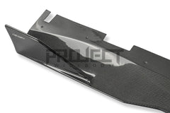 Subaru BRZ ZD8 2022-ON &  Toyota GR86 ZN8 2022-ON with Aftermarket Parts - PROJECT WIDEBODY Upper &amp; Lower Side Skirts Extensions Carbon Fiber / FRP from CMST Tuning