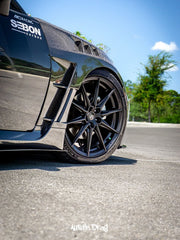 Subaru BRZ ZD8 & Toyota GR86 ZN8 2022 2023 2024 with Aftermarket Parts - Front Fenders Pre-preg Carbon Fiber from CMST Tuning