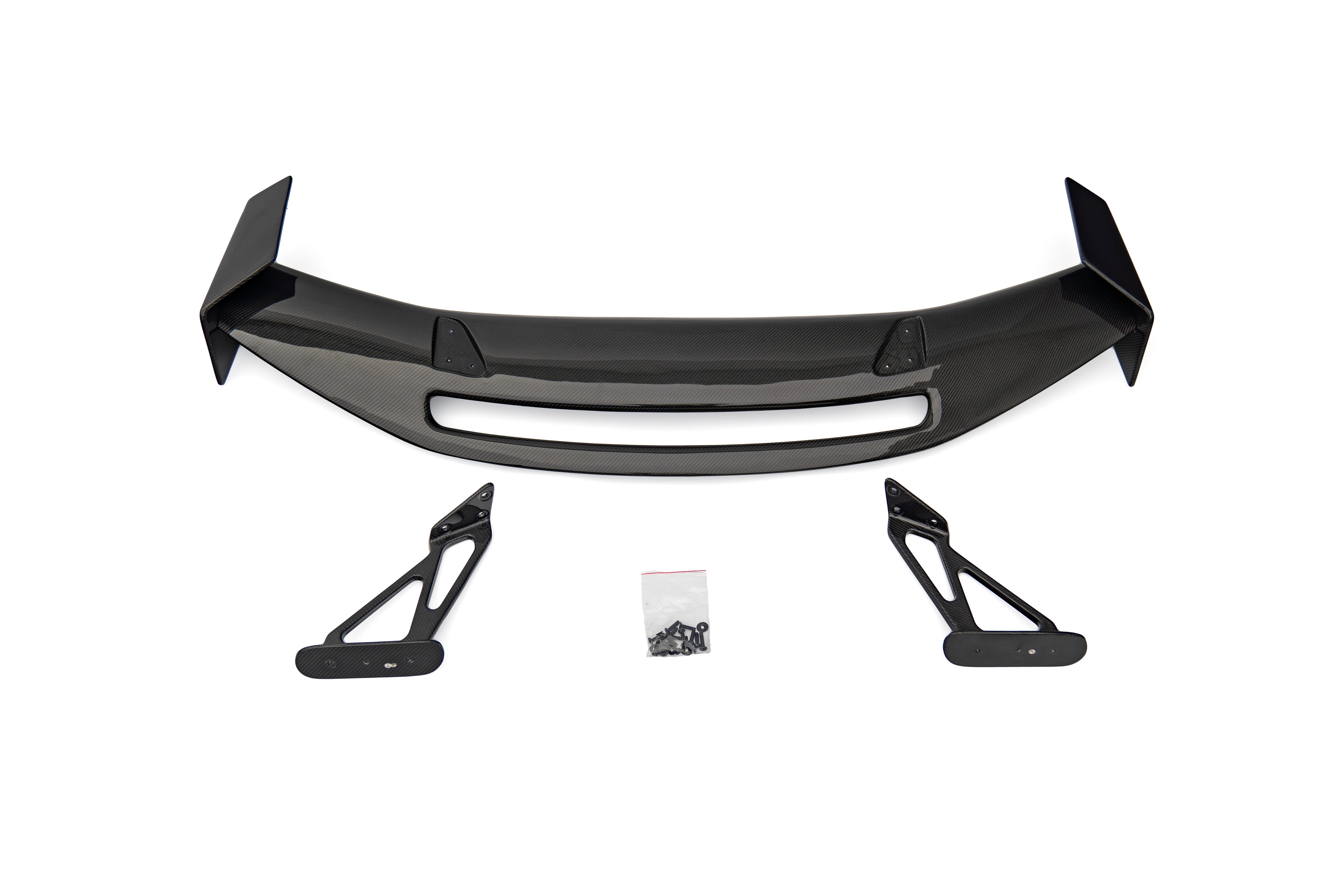 Subaru BRZ ZD8 2022-ON & Toyota GR86 ZN8 2022-ON with Aftermarket Parts - PROJECT WIDEBODY V2 Rear Spoiler Wing Carbon Fiber / FRP from CMST Tuning