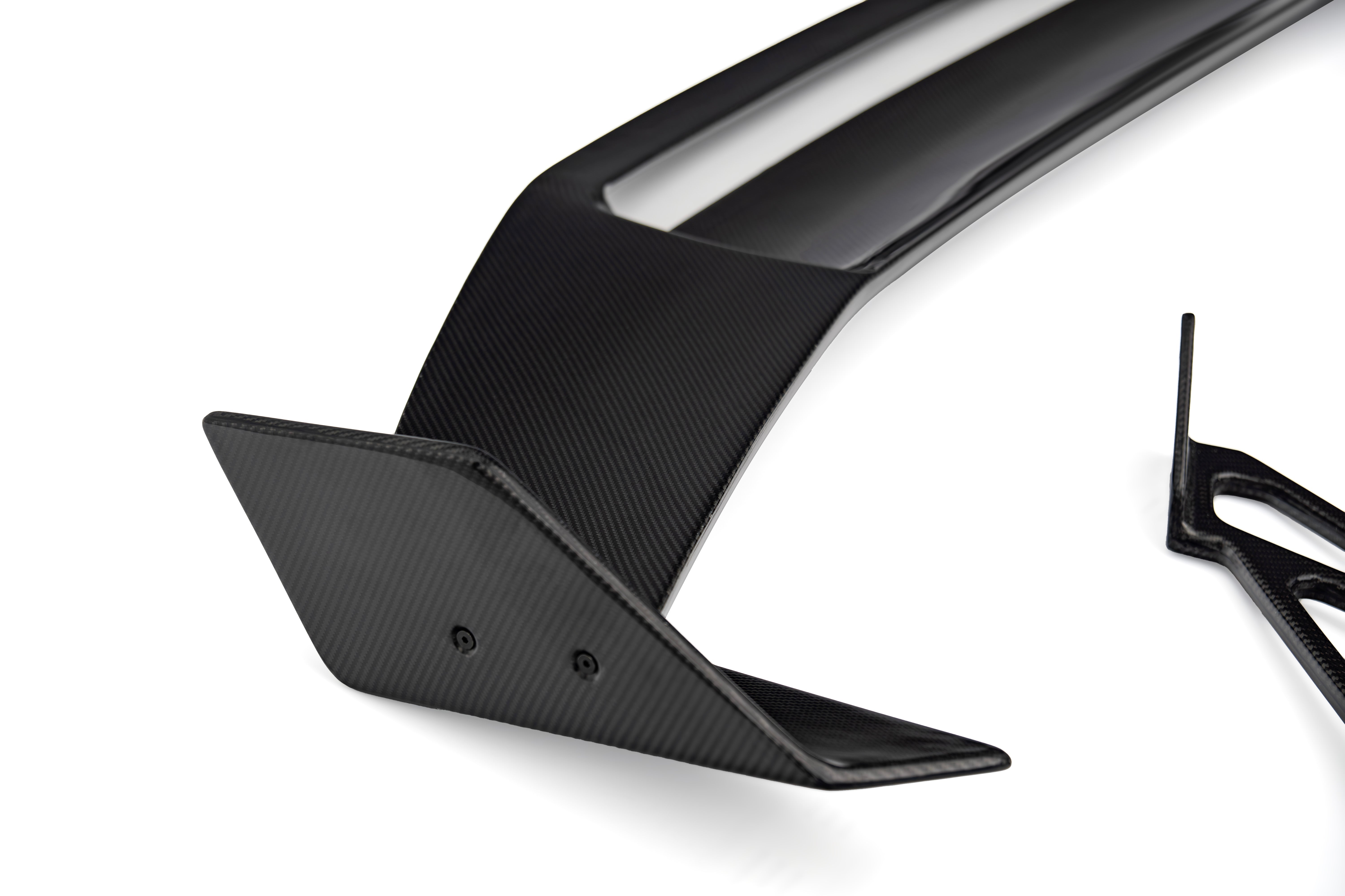 Subaru BRZ ZD8 2022-ON & Toyota GR86 ZN8 2022-ON with Aftermarket Parts - PROJECT WIDEBODY V2 Rear Spoiler Wing Carbon Fiber / FRP from CMST Tuning