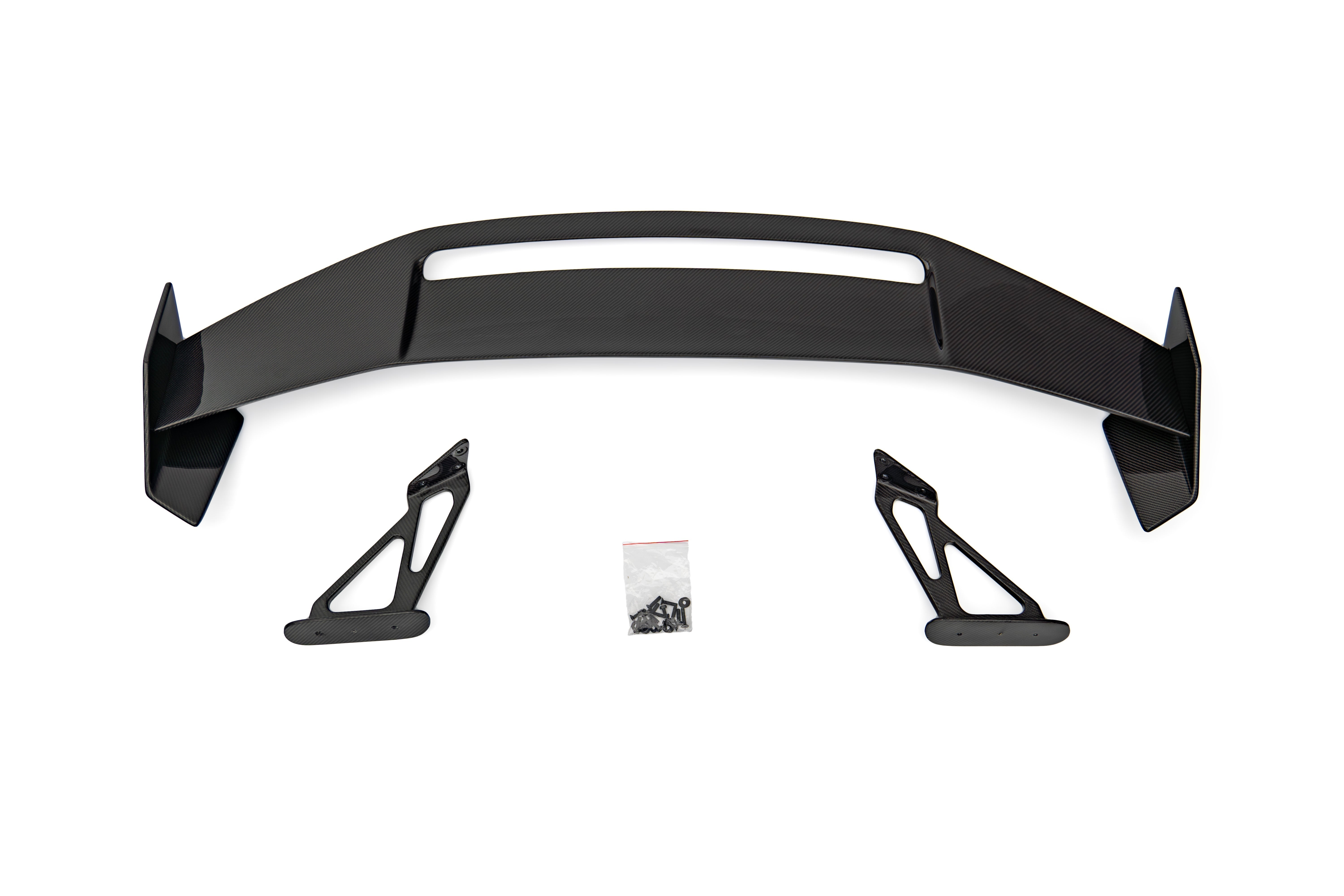Subaru BRZ ZD8 2022-ON & Toyota GR86 ZN8 2022-ON with Aftermarket Parts - PROJECT WIDEBODY V2 Rear Spoiler Wing Carbon Fiber / FRP from CMST Tuning