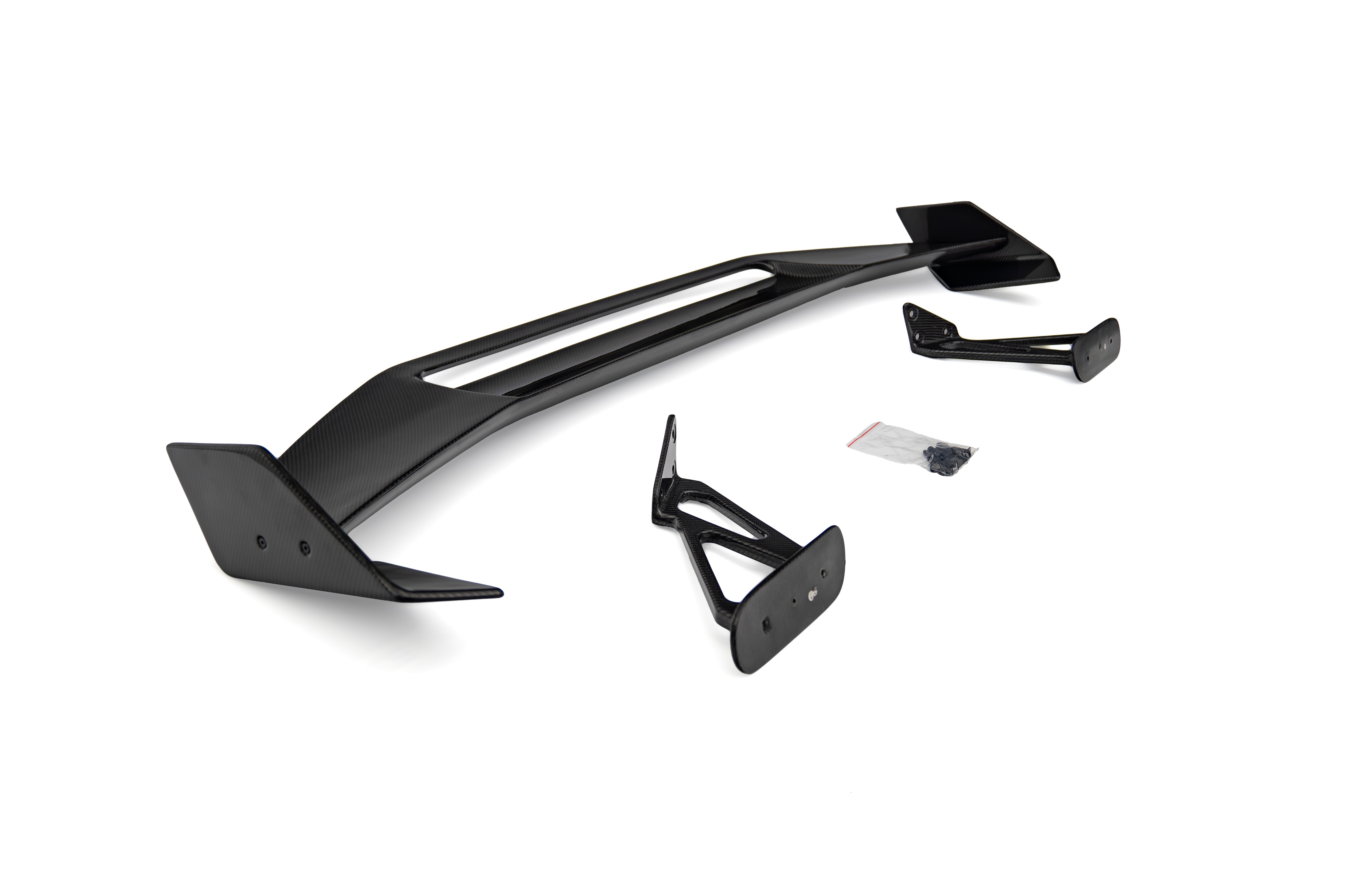 Subaru BRZ ZD8 2022-ON & Toyota GR86 ZN8 2022-ON with Aftermarket Parts - PROJECT WIDEBODY V2 Rear Spoiler Wing Carbon Fiber / FRP from CMST Tuning