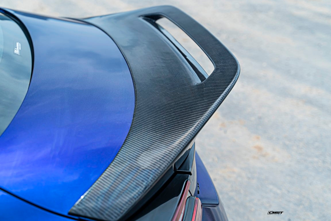 Subaru BRZ ZD8 & Toyota GR86 ZN8 2022-ON with Aftermarket Parts - V1 Style Carbon Fiber Rear Spoiler from CMST Tuning