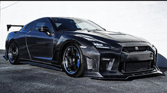 Upgrade Your Nissan GTR Nismo Black Edition Track Eidtion Premium Base 2008-2016 (for installation on 2017-2024 vehicles, 2008-2016 front bumper is recommended) with Aftermarket Parts - Tempered Clearview Glass Style Hood Bonnet Carbon Fiber / FRP from CMST Tuning
