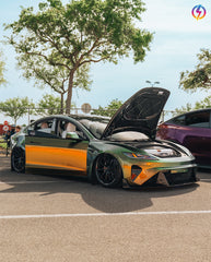 Tesla Model 3 Highland / Performance 2024-ON with Aftermarket Parts - V1 Style Side Skirts Carbon Fiber from CMST Tuning