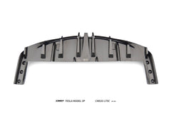 Tesla Model 3 Performance 2024-ON with Aftermarket Parts - V1 Rear Diffuser Carbon Fiber / FRP from CMST Tuning