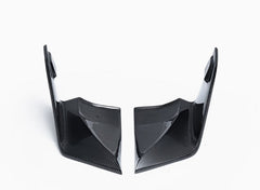 Tesla Model 3 Highland Performance 2024-ON with Aftermarket Parts - V2 Rear Diffuser &  Canards Carbon Fiber / FRP from CMST Tuning