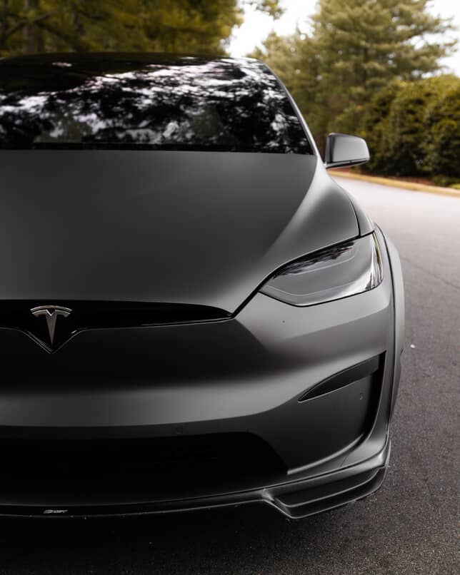 CMST Tuning Carbon Fiber Front Upper Valences for Tesla Model X 2022-ON