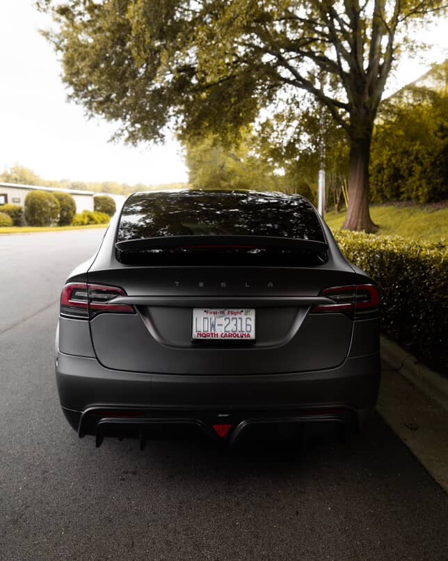 CMST Tuning Carbon Fiber Rear Spoiler for Tesla Model X 2022-ON