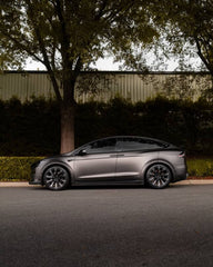 Tesla Model X Plaid Long Range Base 2022 2023 2024 Without sensors with Aftermarket Parts - Widebody Wheel Arches Carbon Fiber / FRP from CMST Tuning