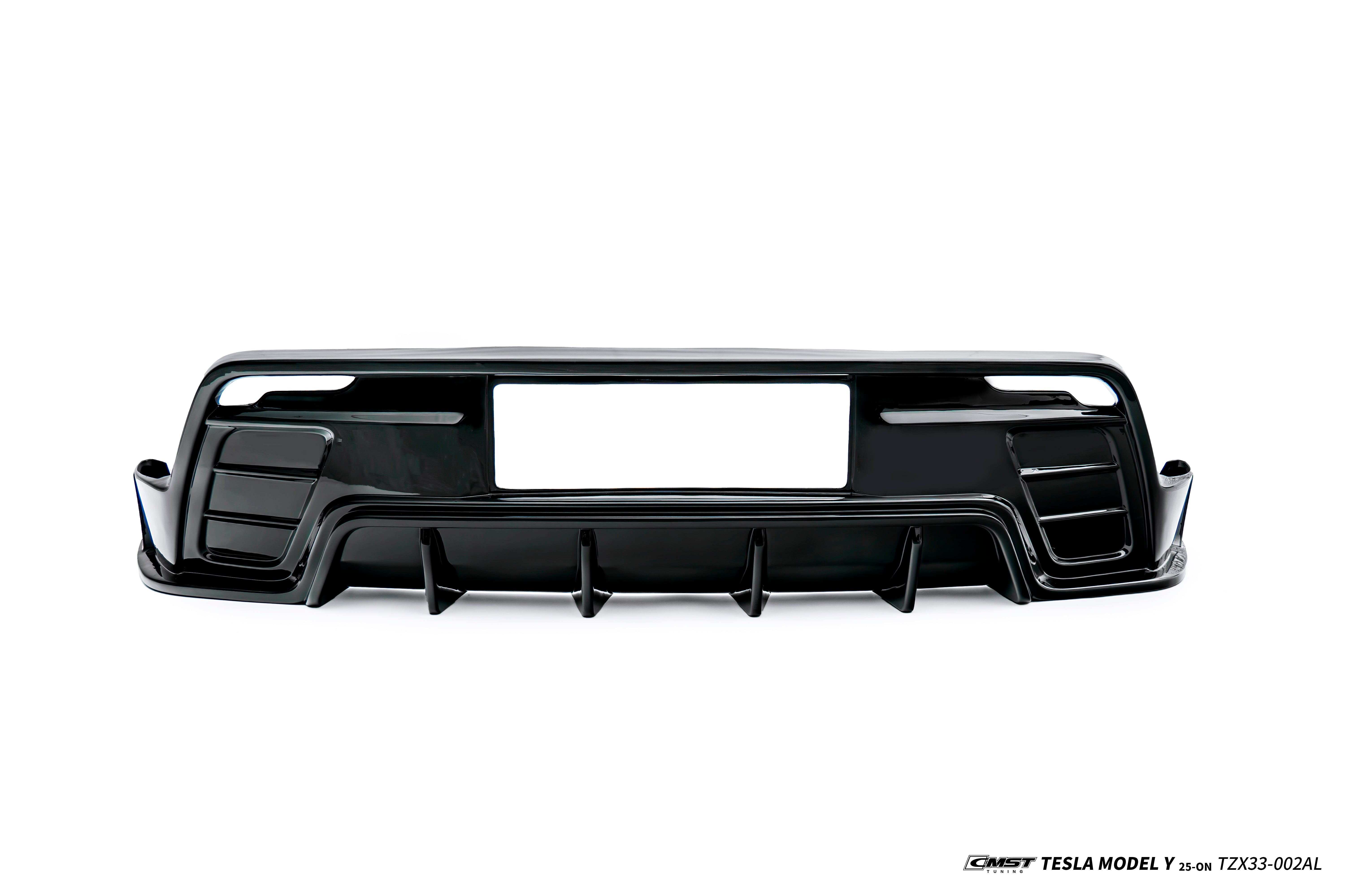 Tesla Model Y Juniper 2026-ON with Aftermarket Parts - Rear Diffuser ABS from CMST Tuning