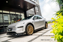 Tesla Model Y Juniper 2026-ON with Aftermarket Parts - Front Lip ABS from CMST Tuning