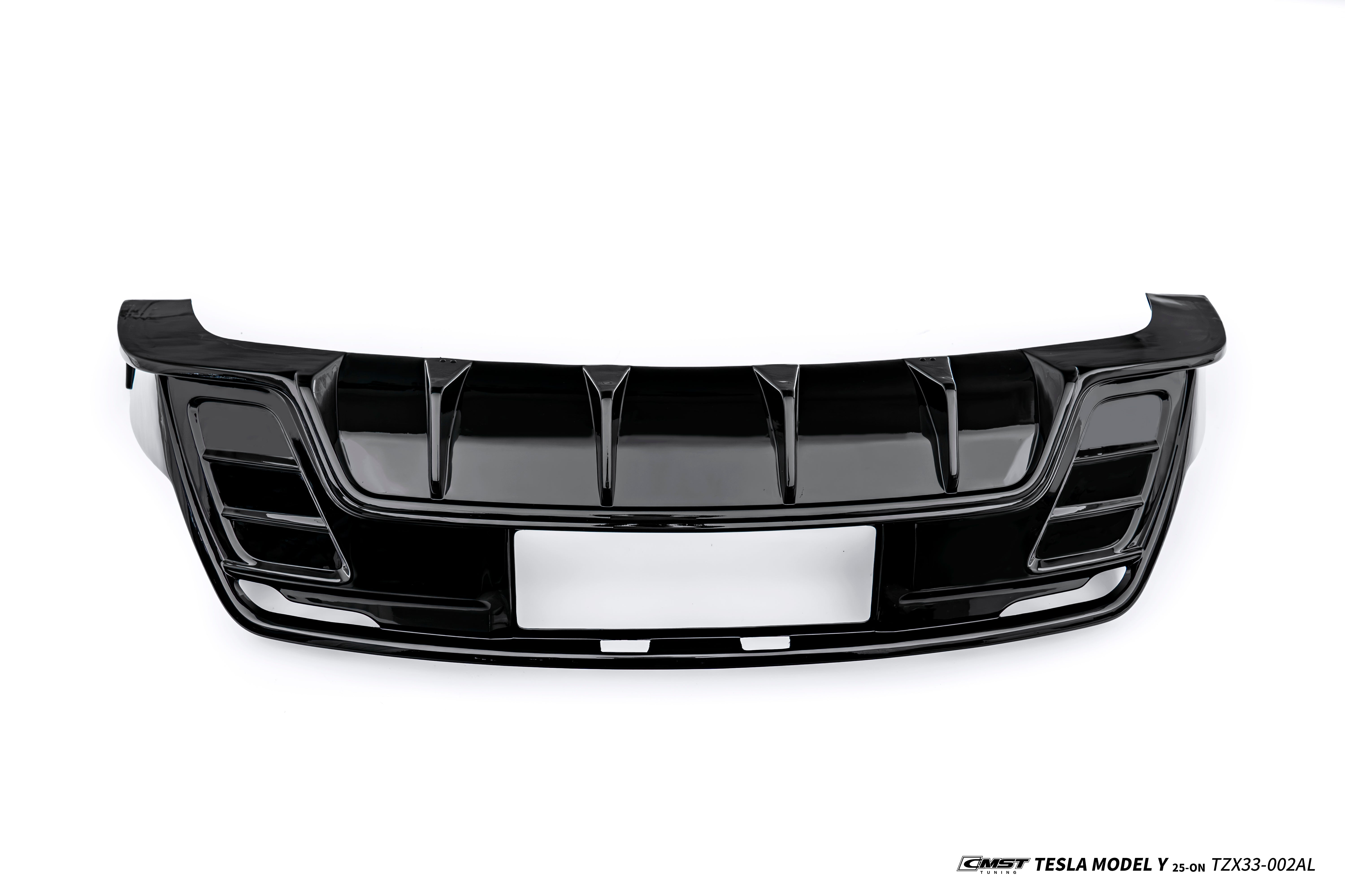 Tesla Model Y Juniper 2026-ON with Aftermarket Parts - Rear Diffuser ABS from CMST Tuning