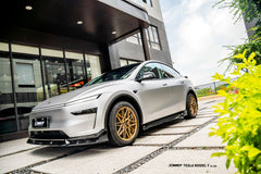 Tesla Model Y Juniper 2026-ON with Aftermarket Parts - Front Lip ABS from CMST Tuning
