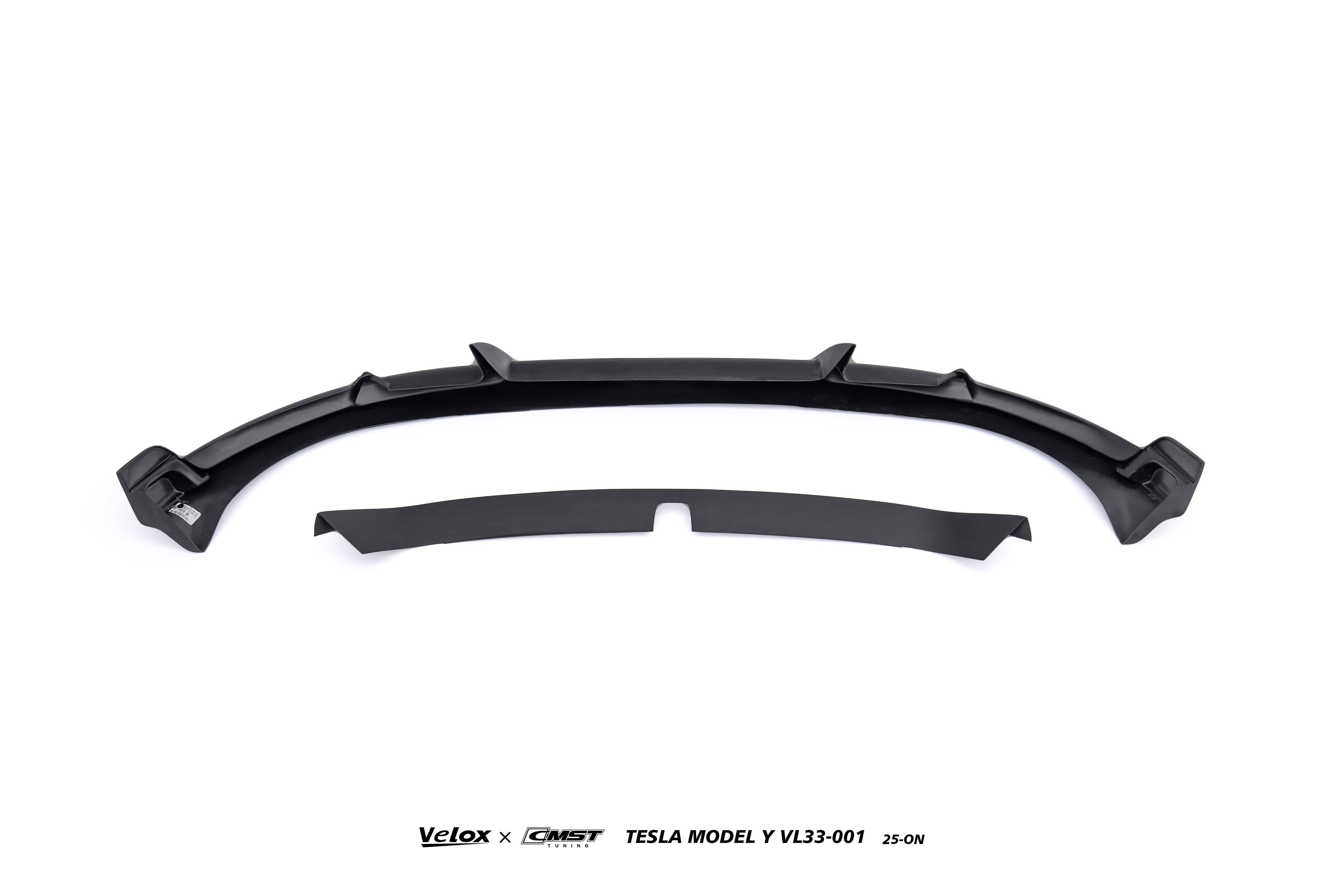 Tesla Model Y Juniper 2026-ON with Aftermarket Parts - V2 Front Lip ABS from CMST Tuning