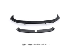 Tesla Model Y Juniper 2026-ON with Aftermarket Parts - V2 Front Lip ABS from CMST Tuning