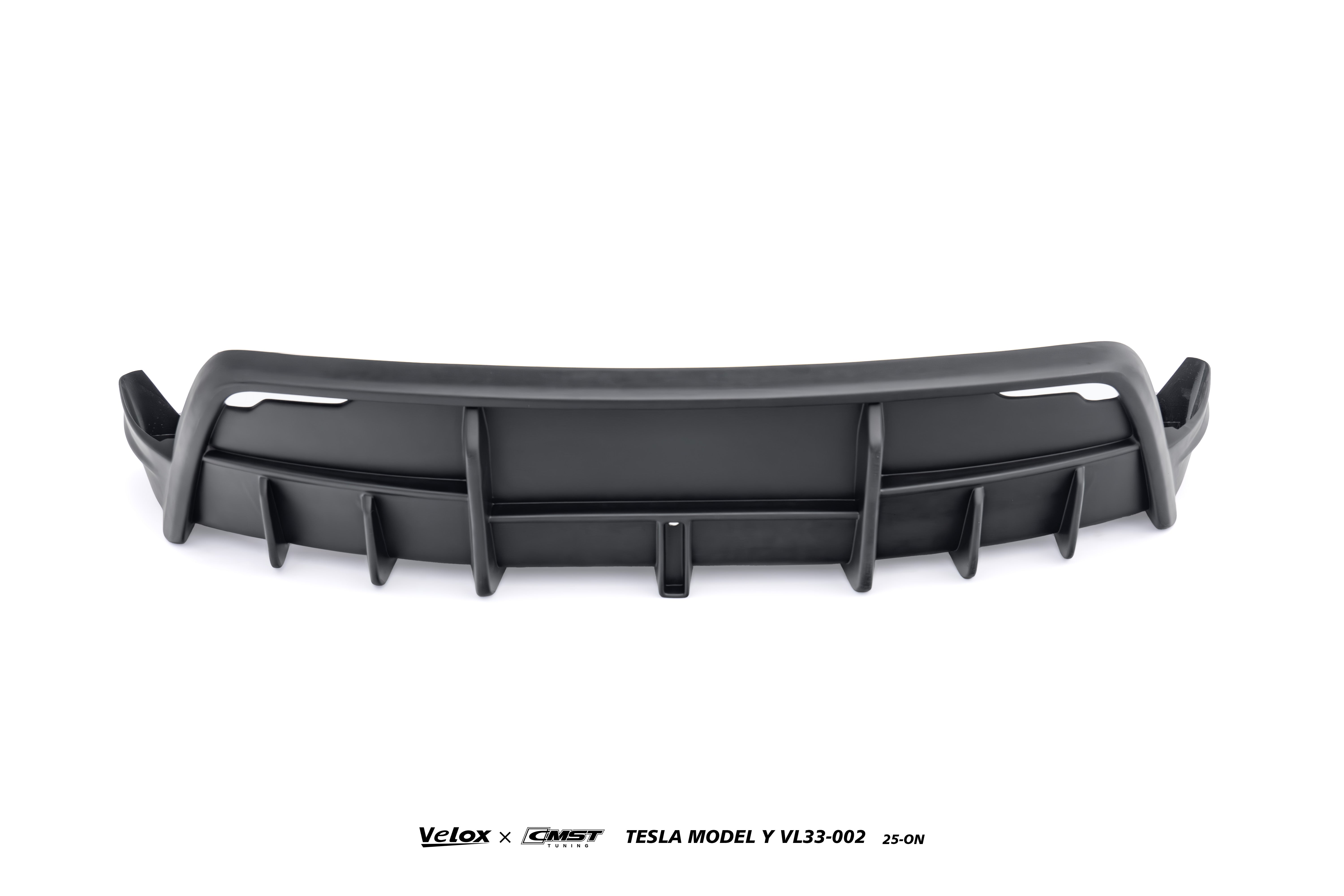 Tesla Model Y Juniper 2026-ON with Aftermarket Parts - V2 Rear Diffuser ABS from CMST Tuning