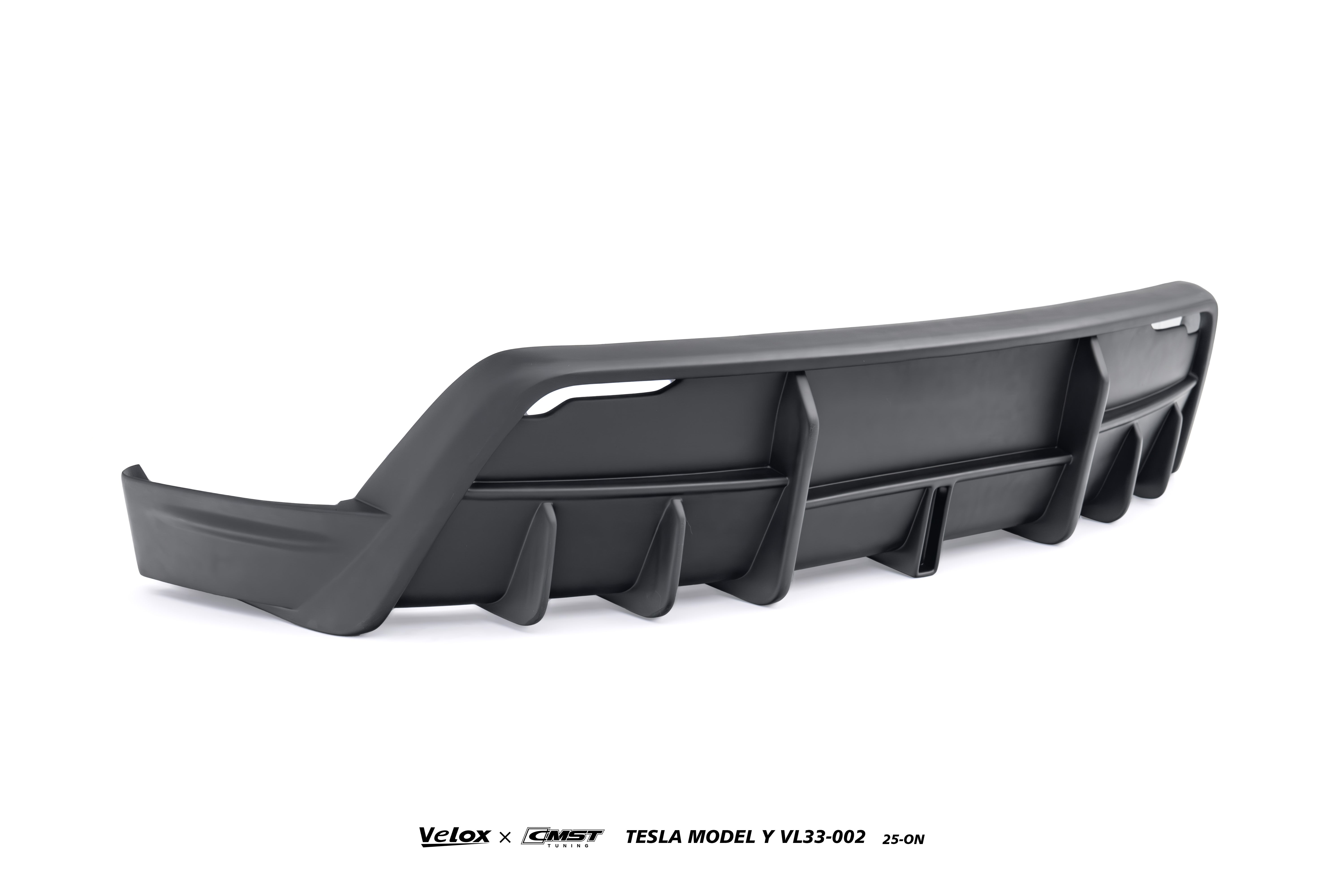 Tesla Model Y Juniper 2026-ON with Aftermarket Parts - V2 Rear Diffuser ABS from CMST Tuning