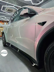 Tesla Model Y Juniper 2026-ON with Aftermarket Parts - Side Skirts ABS from CMST Tuning