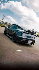 Tesla Model Y Juniper 2026-ON with Aftermarket Parts - V2 Side Skirts Carbon Fiber / FRP from CMST Tuning