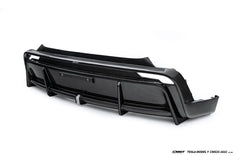 Tesla Model Y Juniper 2026-ON with Aftermarket Parts - V1 Rear Diffuser Carbon Fiber / FRP from CMST Tuning