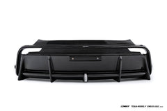 Tesla Model Y Juniper 2026-ON with Aftermarket Parts - V1 Rear Diffuser Carbon Fiber / FRP from CMST Tuning