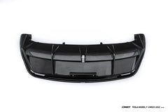 Tesla Model Y Juniper 2026-ON with Aftermarket Parts - V1 Rear Diffuser Carbon Fiber / FRP from CMST Tuning