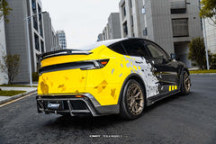 Tesla Model Y Juniper 2026-ON with Aftermarket Parts - V1 Side Skirts Carbon Fiber / FRP from CMST Tuning